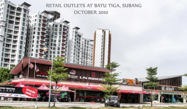 Retail Outlet Batu Tiga, Subang