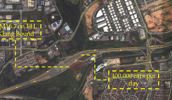 New Proposed 22 Units Shop Lot At Lebuhraya Persekutuan, Berhampiran Plaza Tol Batu Tiga, Subang Jaya, Mukim Damansara, Daerah Petaling, Selangor.